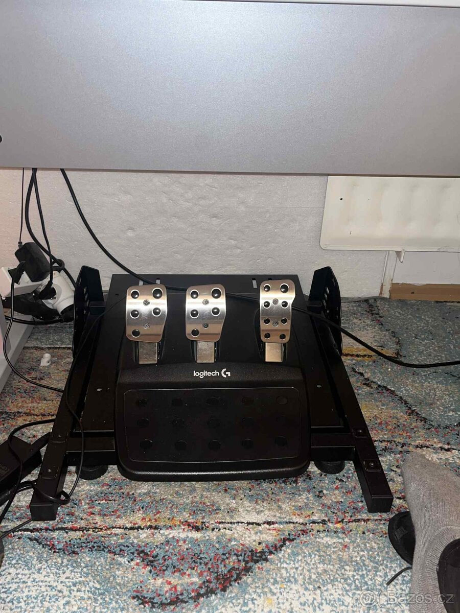Volant Logitech g920+ řadicí páka + original stojan - 3