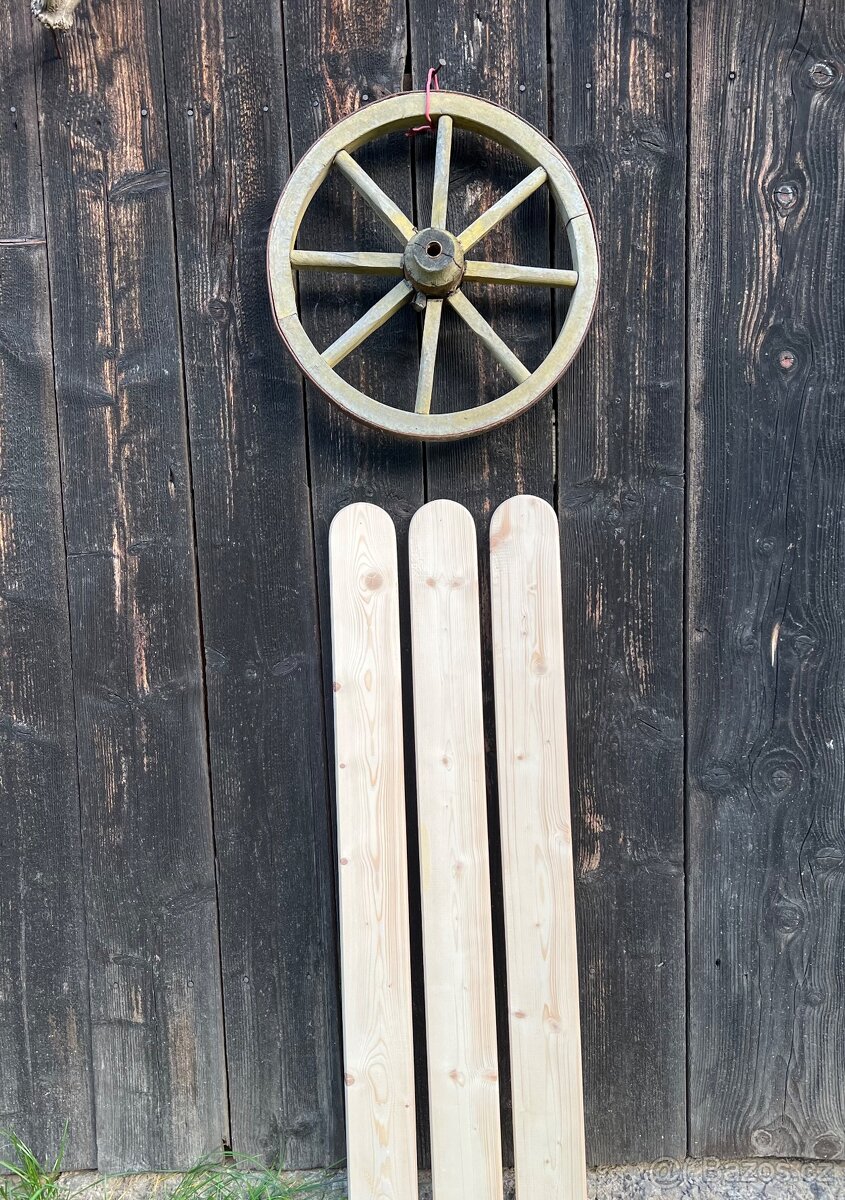 Dřevo- Plotová modřínová prkna plotovka plaňky na plot - 3