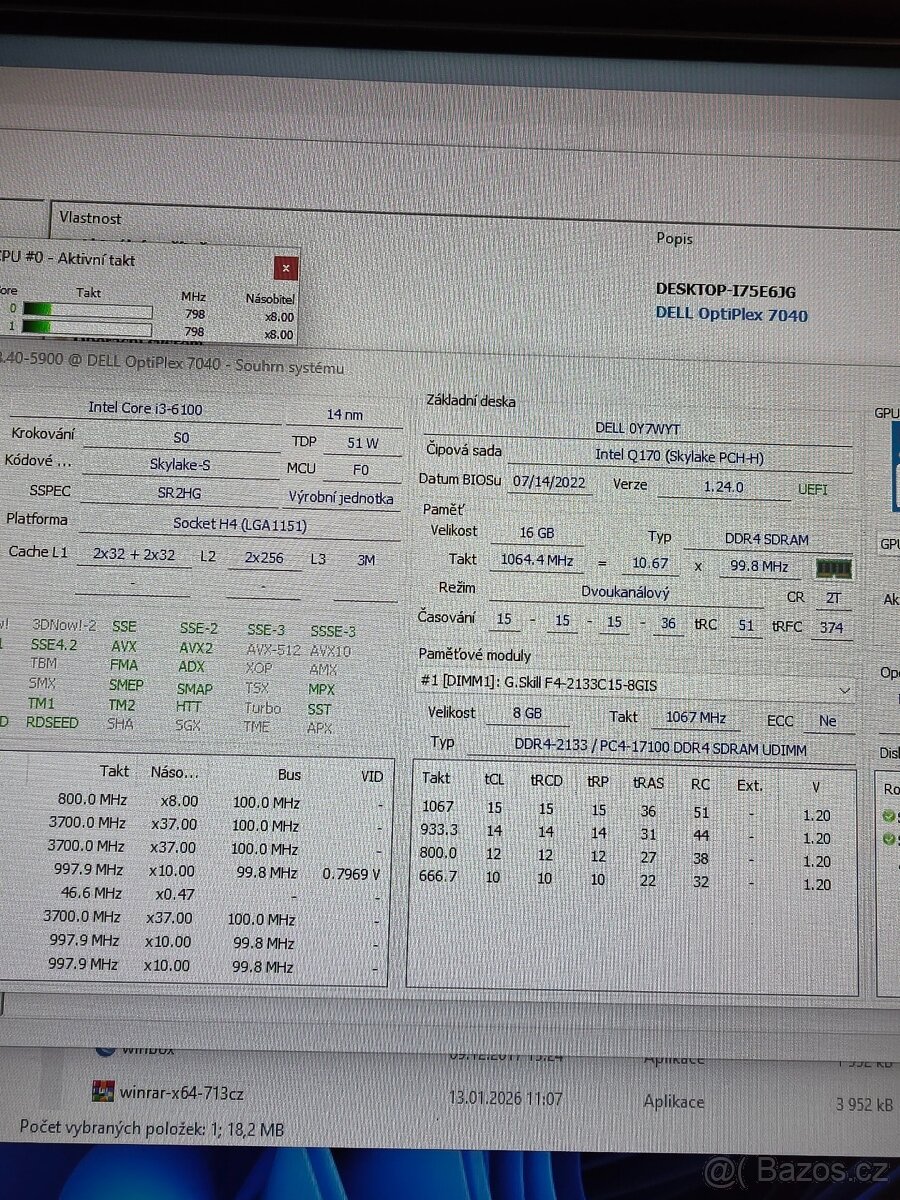 Profi Dell OptiPlex 7040 SFF MiniTower - 3