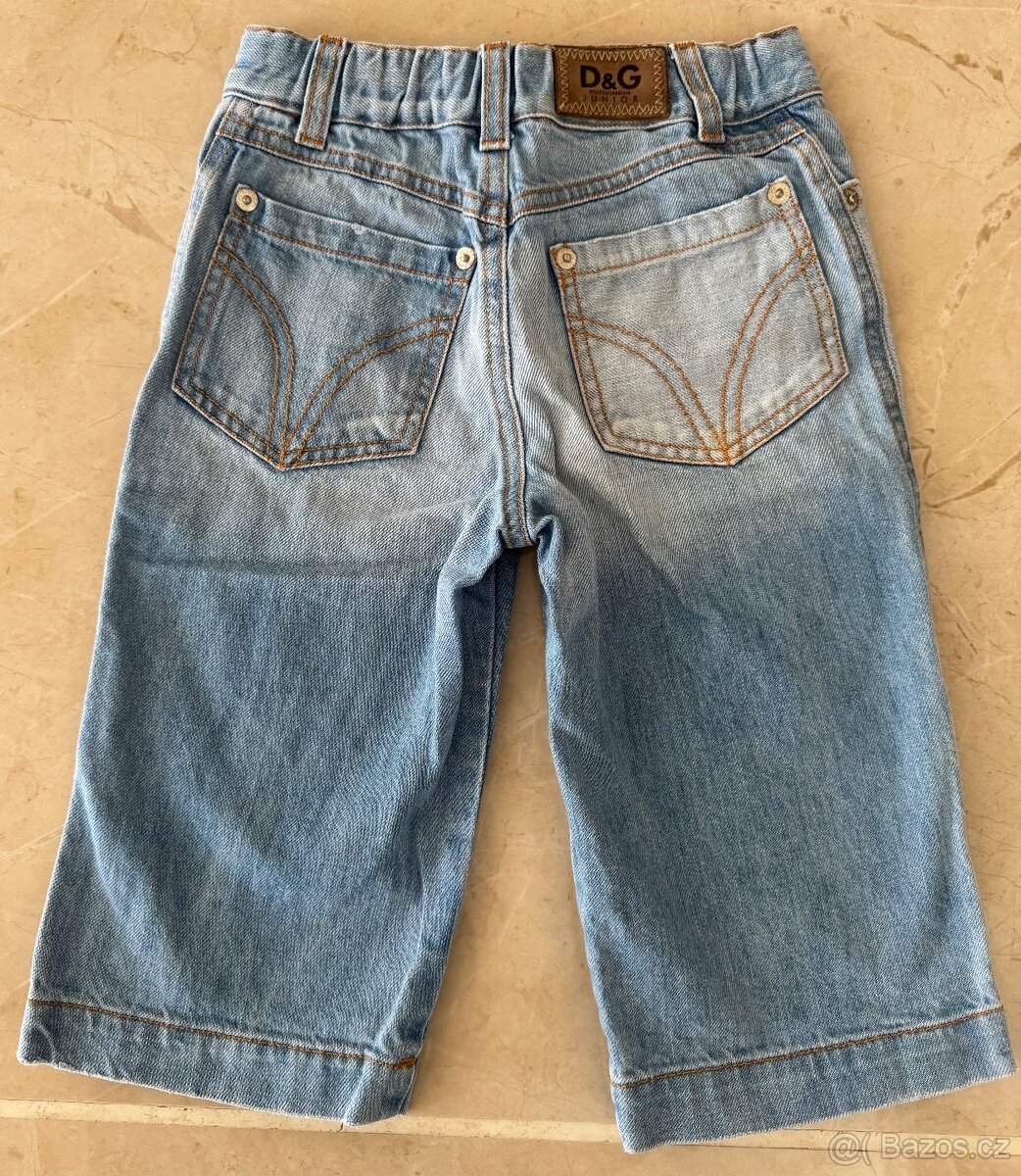 Dětské džínové kraťasy Dolce&Gabbana Junior - 3