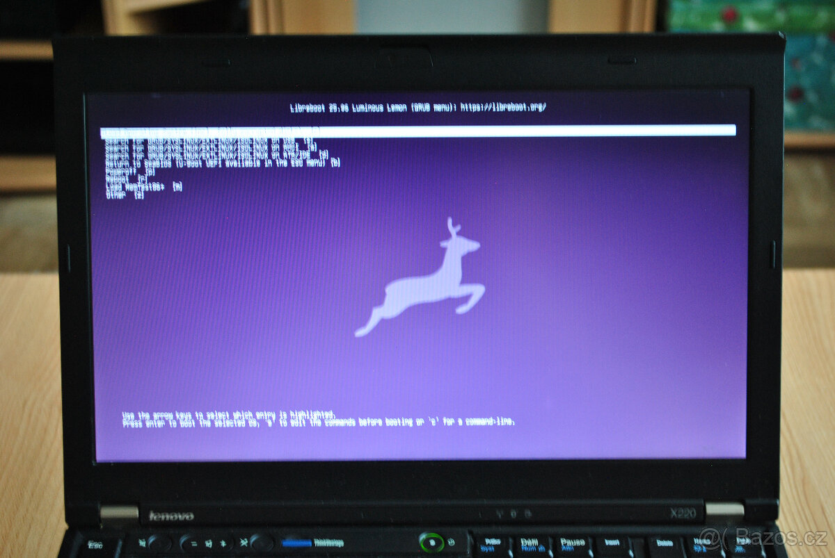 Libreboot - Lenovo ThinkPad X220 - dobrý stav - 3