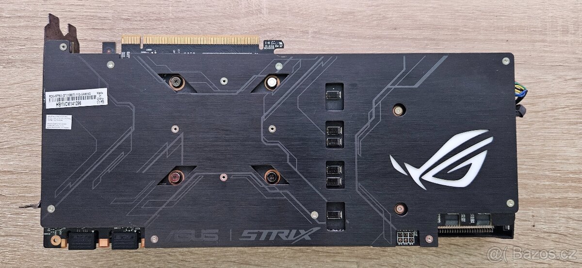 ASUS ROG STRIX GeForce GTX 1080ti 11GB - top stav,záruka - 3