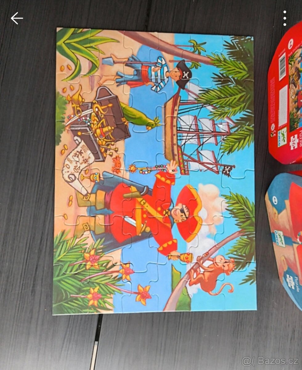 Skládací puzzle pirát - 3
