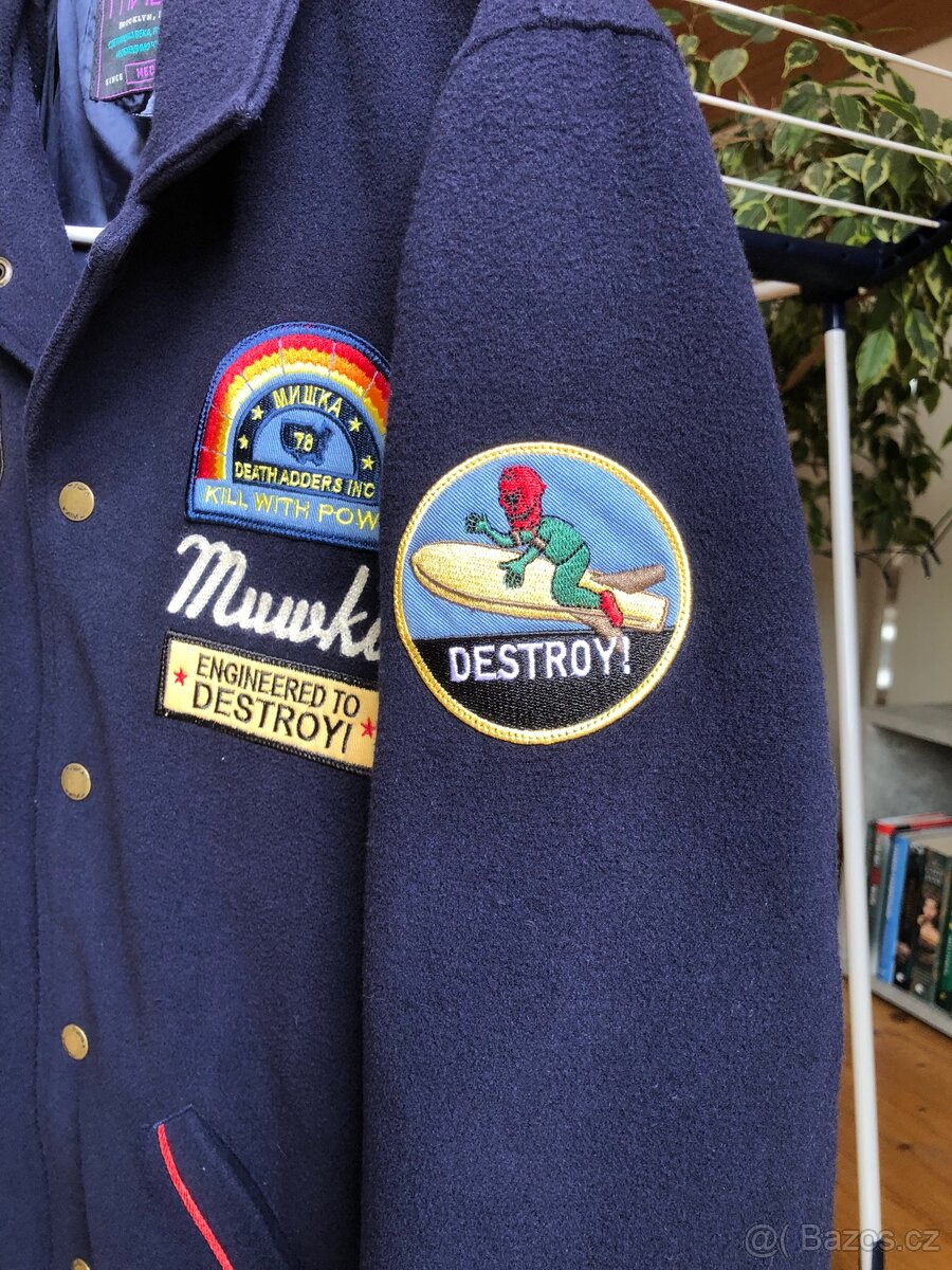 Nový, original Mishka baseball jacket, size M - 3