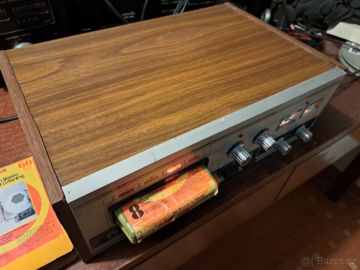Kuriozita 8 track recorder URANIA DRP-801 funkční - 3
