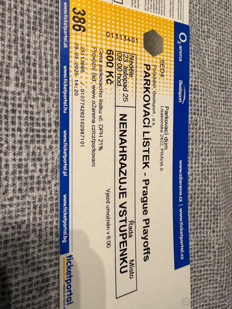 Vstupenky na Prague Playoffs - 3