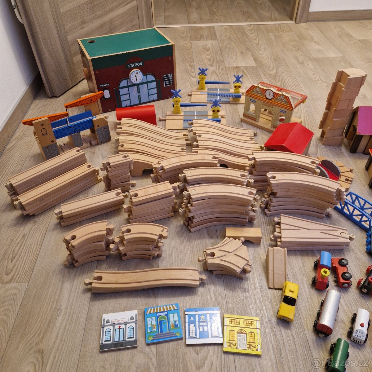 Dřevěné vláčky a mašinky - 3