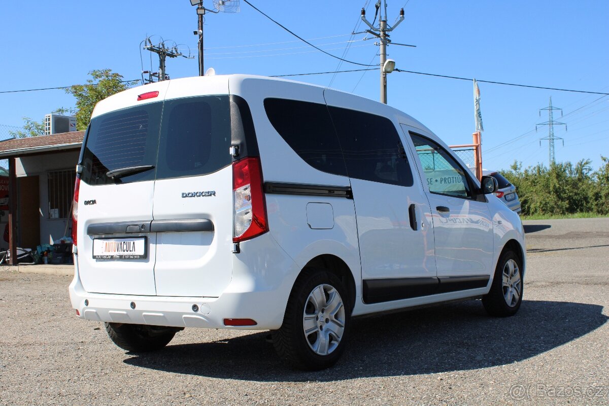 Dacia Dokker 1,3TCe 75KW, 1.maj.,ČR,serviska, r.v. 2020 - 3