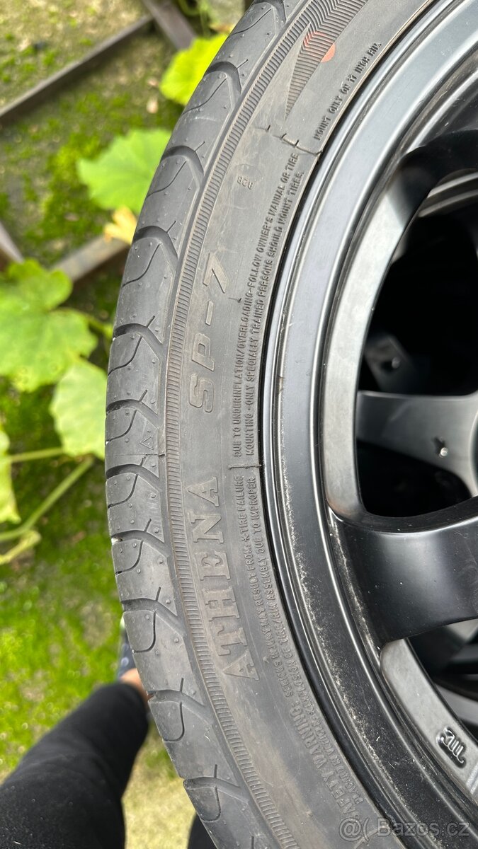 Japan racing jr3 5x114,3 / 5x100 7x17 et40 - 3