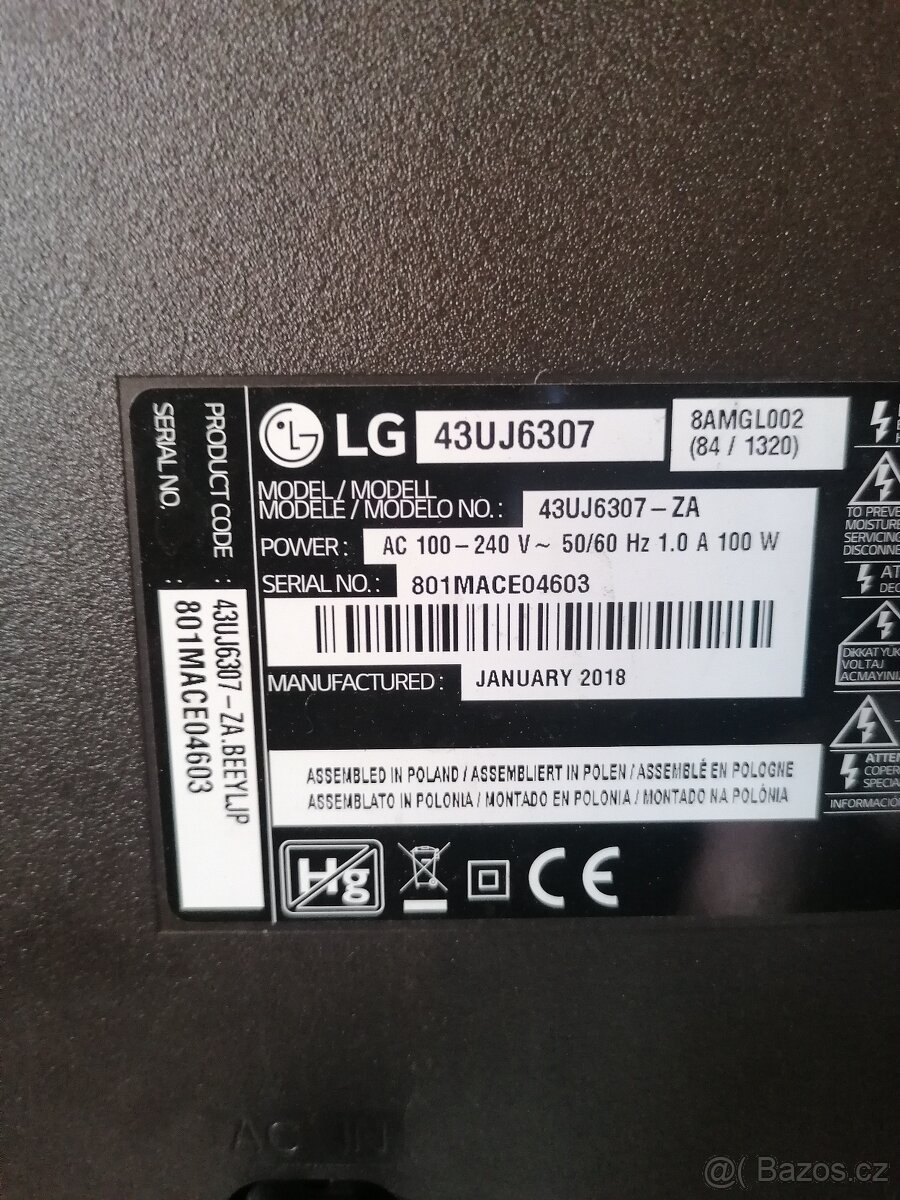 Televize LG 42, 4K na ND - 3