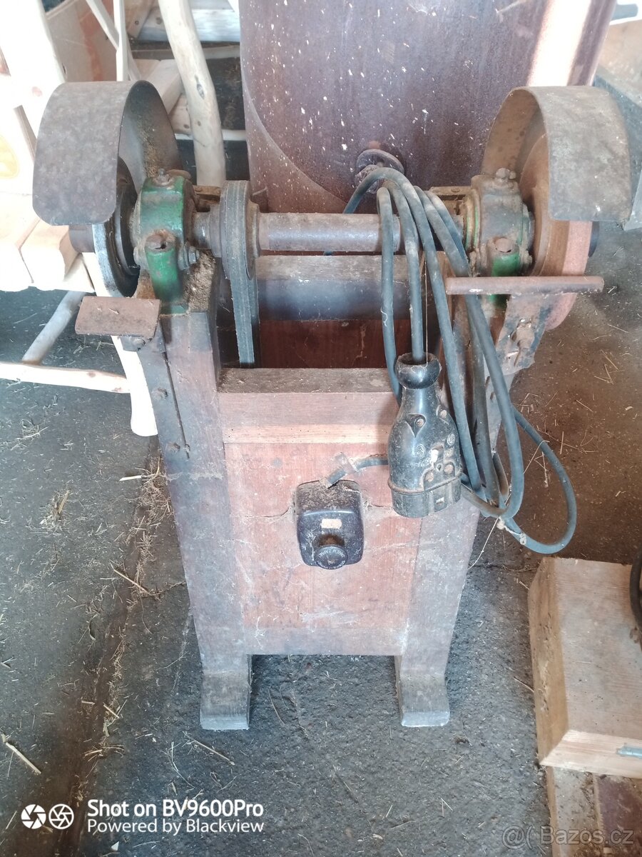 Dvoukotoučová bruska na kov - 3