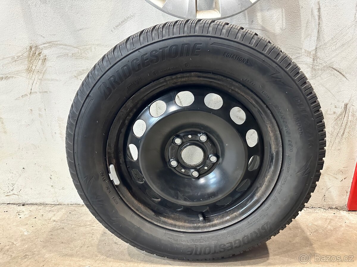 Zimní kompletní plechová kola Karoq 215/60 R16 - 3