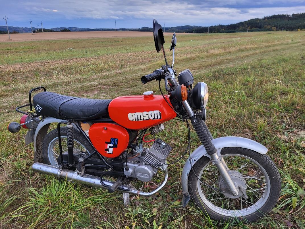 SIMSON S51 Elektronik .rv.1990, provoz 11.5.1990 - 3
