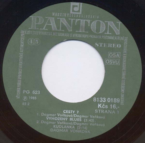 Dagmar Voňková – Cesty /7/ (EP) - 3