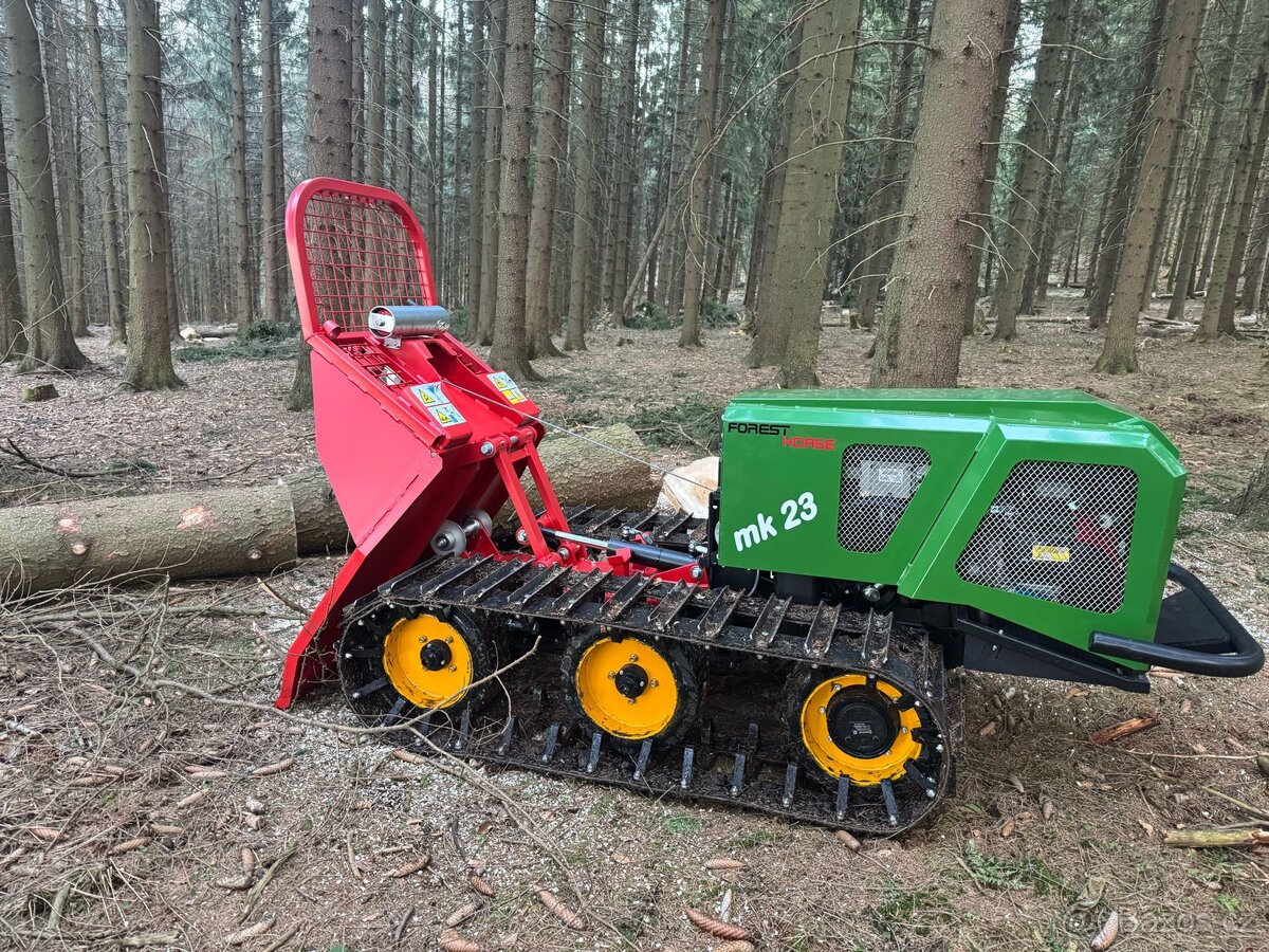 Železný kůň Mk 23Rc(MOTOR-HONDA)samovolné odvíjení lana. - 3