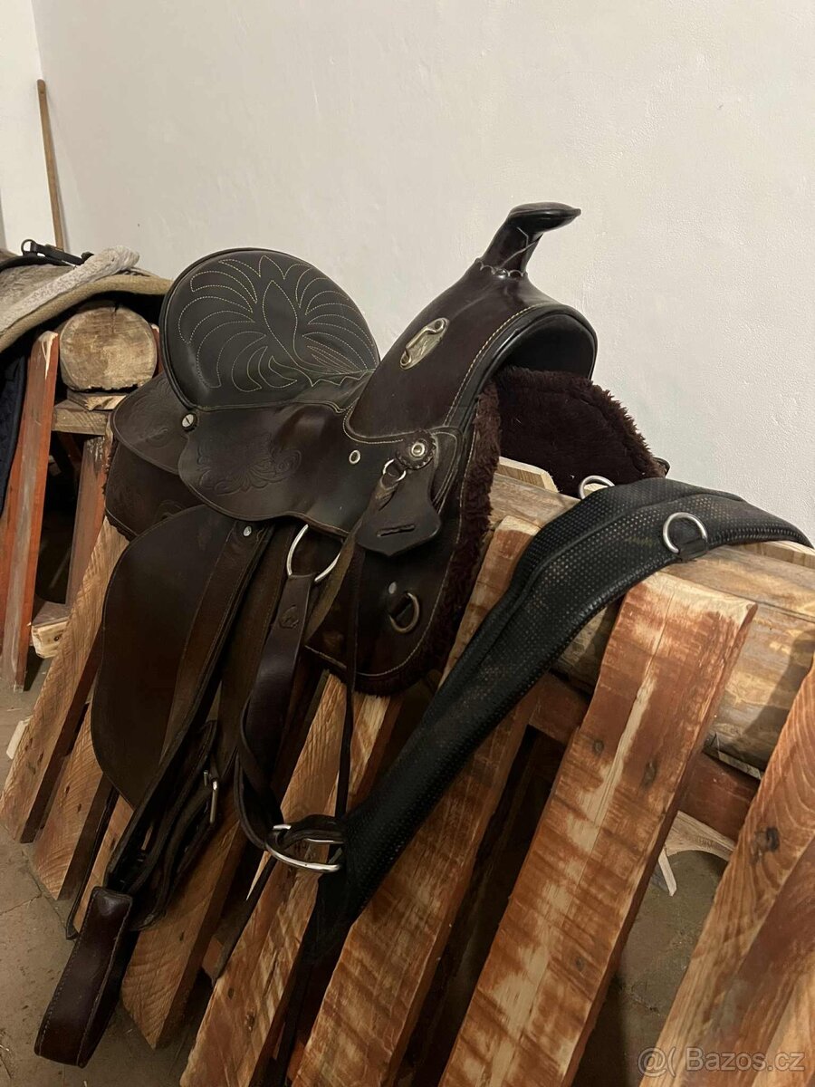 Westernové sedlo - 3