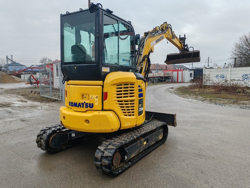 pásový minibáger KOMATSU PC35MR-5 - 3