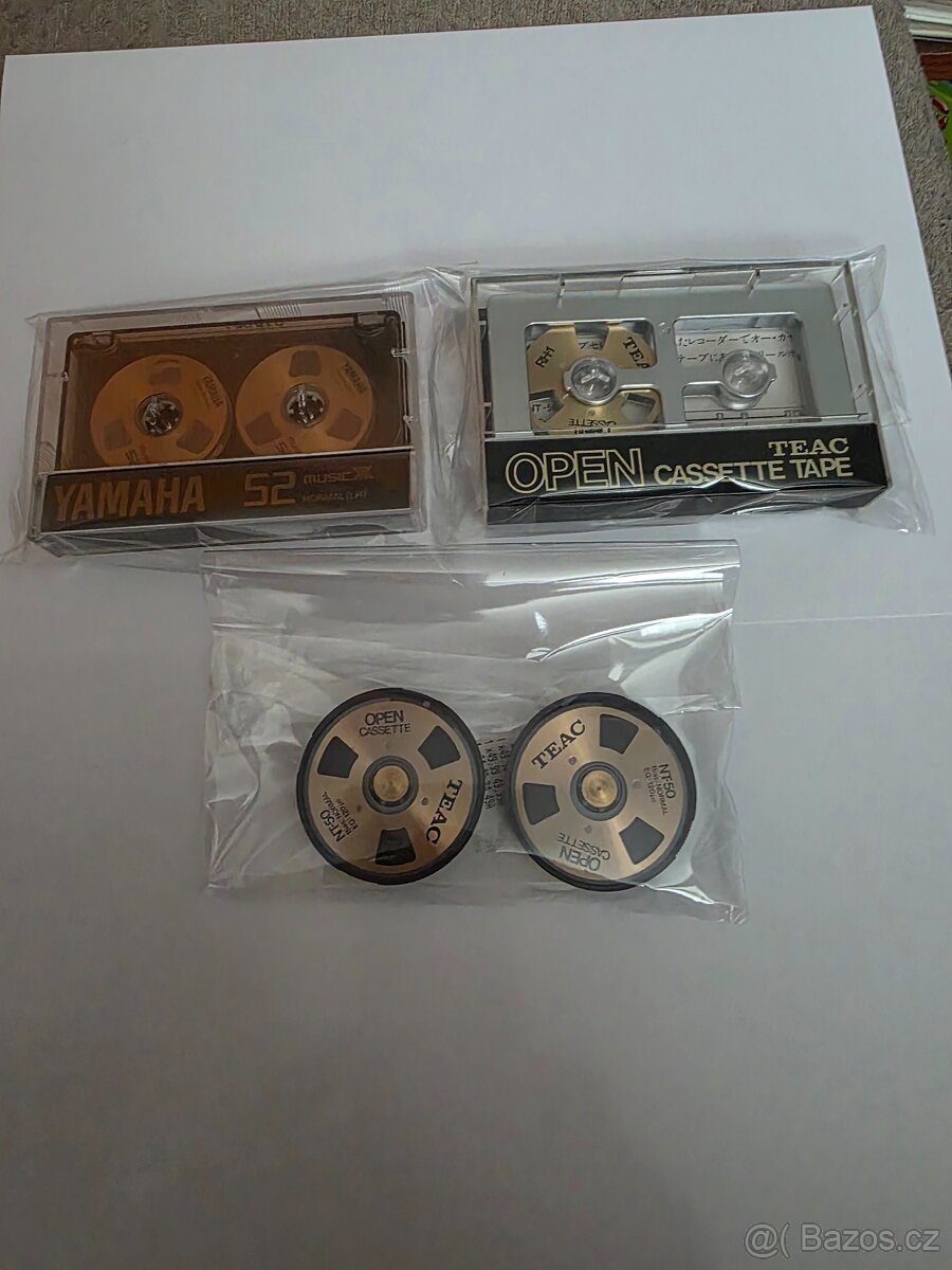 Audio kazety SONY TDK YAMAHA - 3