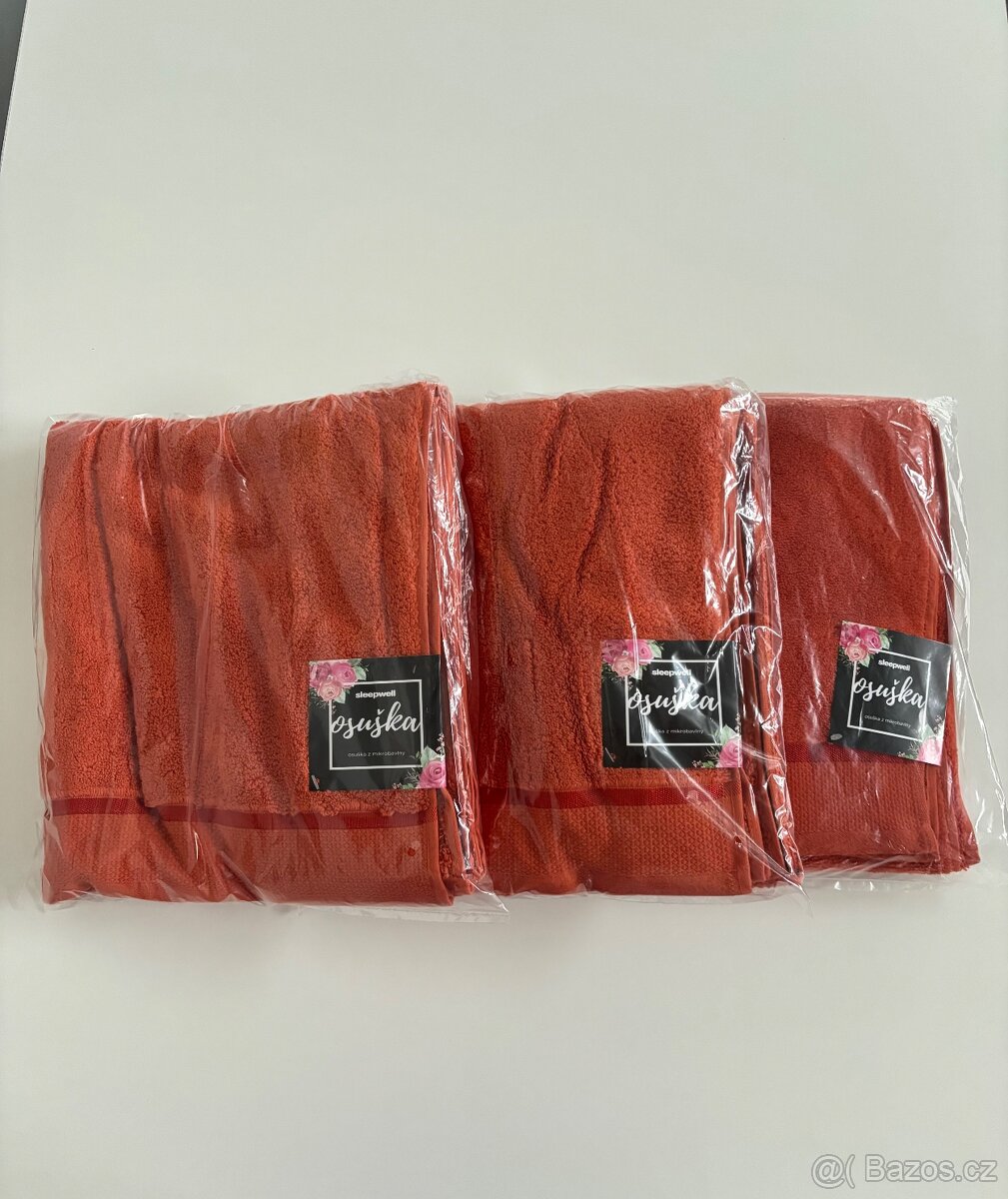České bavlněné osušky - 3