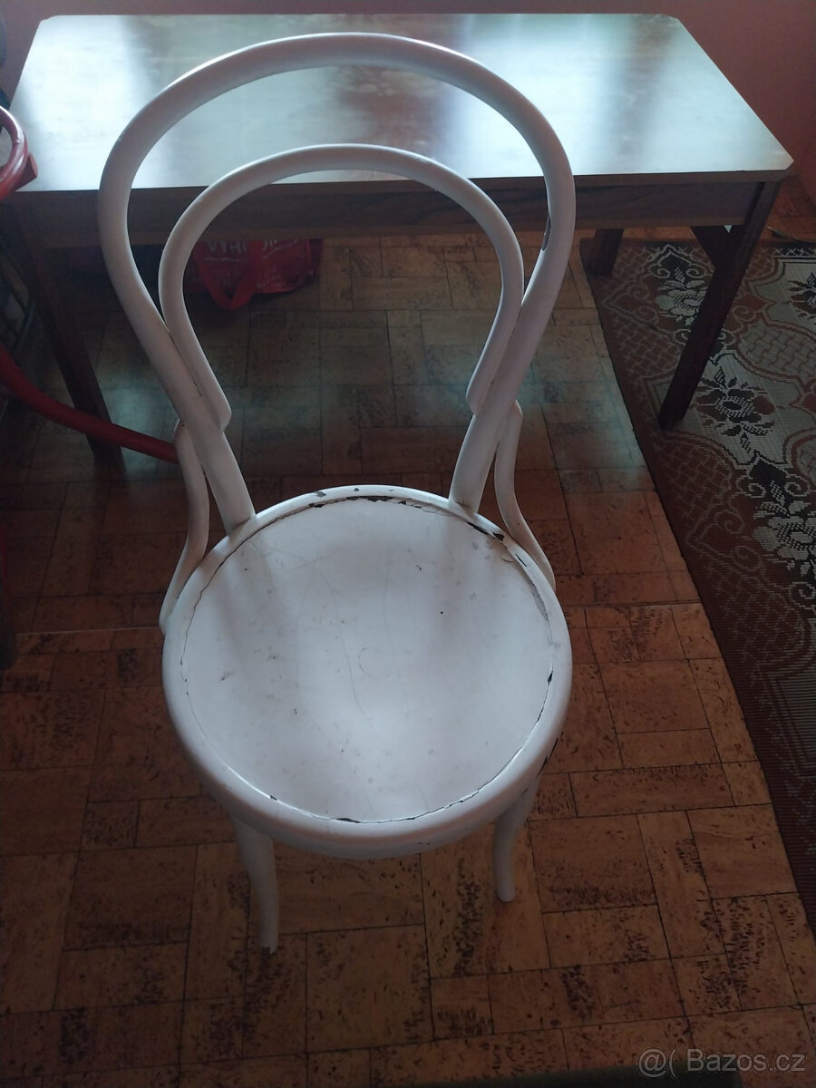 Židle Ton bílá 4ks - 3