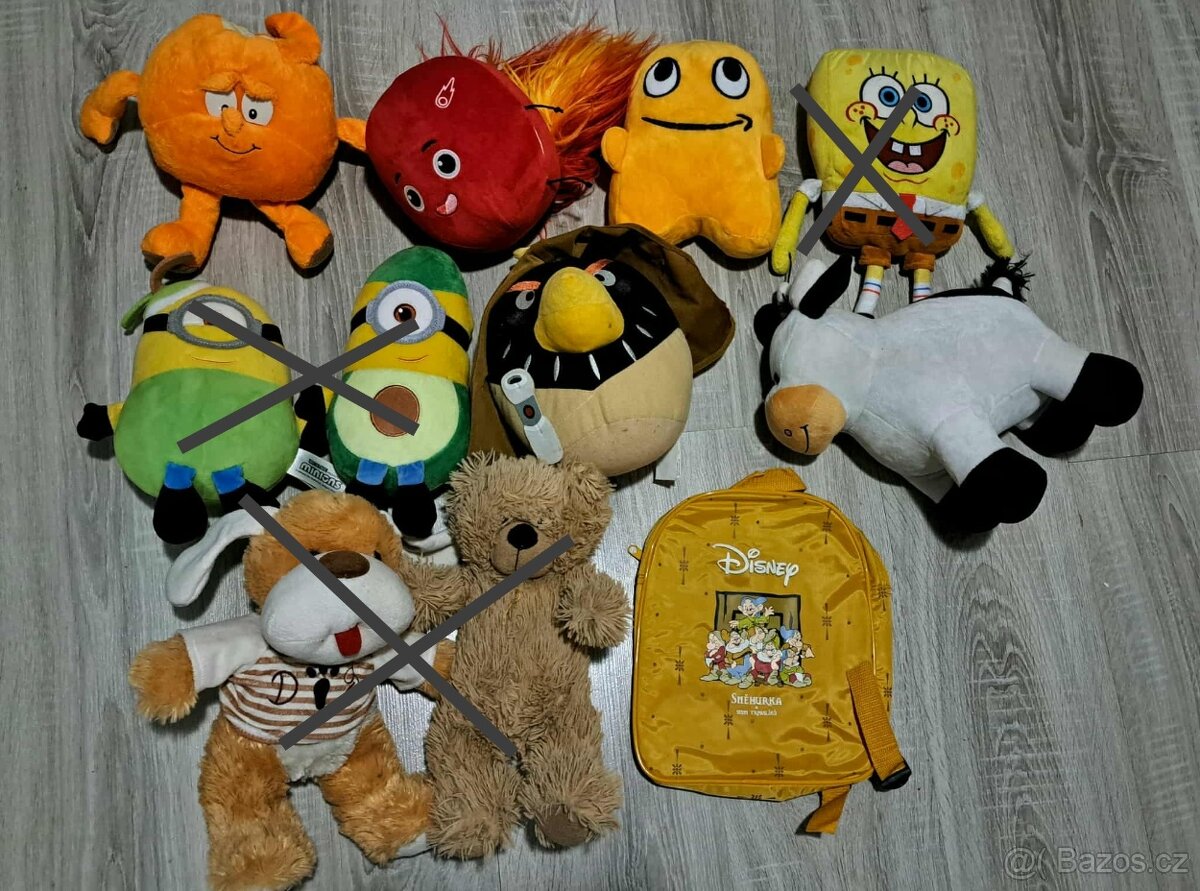 Plyšáci mix, levně - 3