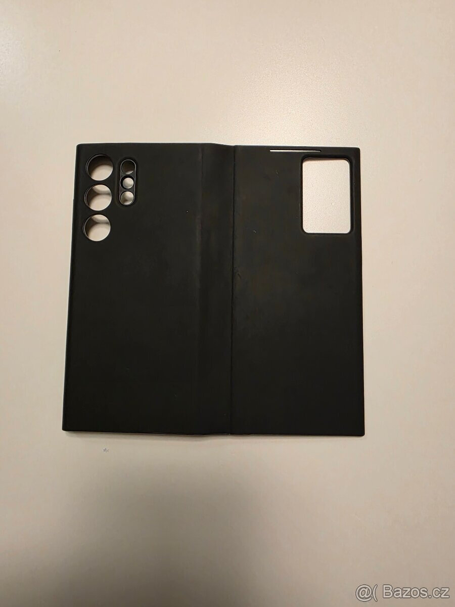 Samsung Galaxy S23 Ultra Flipové pouzdro Smart View černý - 3