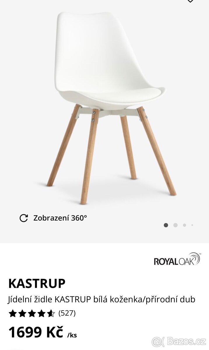 Jídelní židle Kastrup Jysk - 3