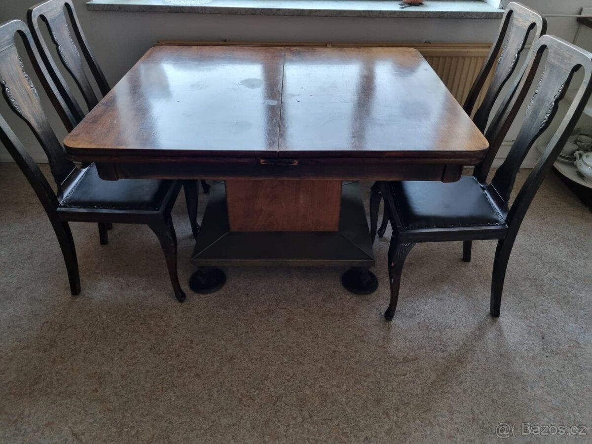 Starozitna jidelna 4 kusy - 3