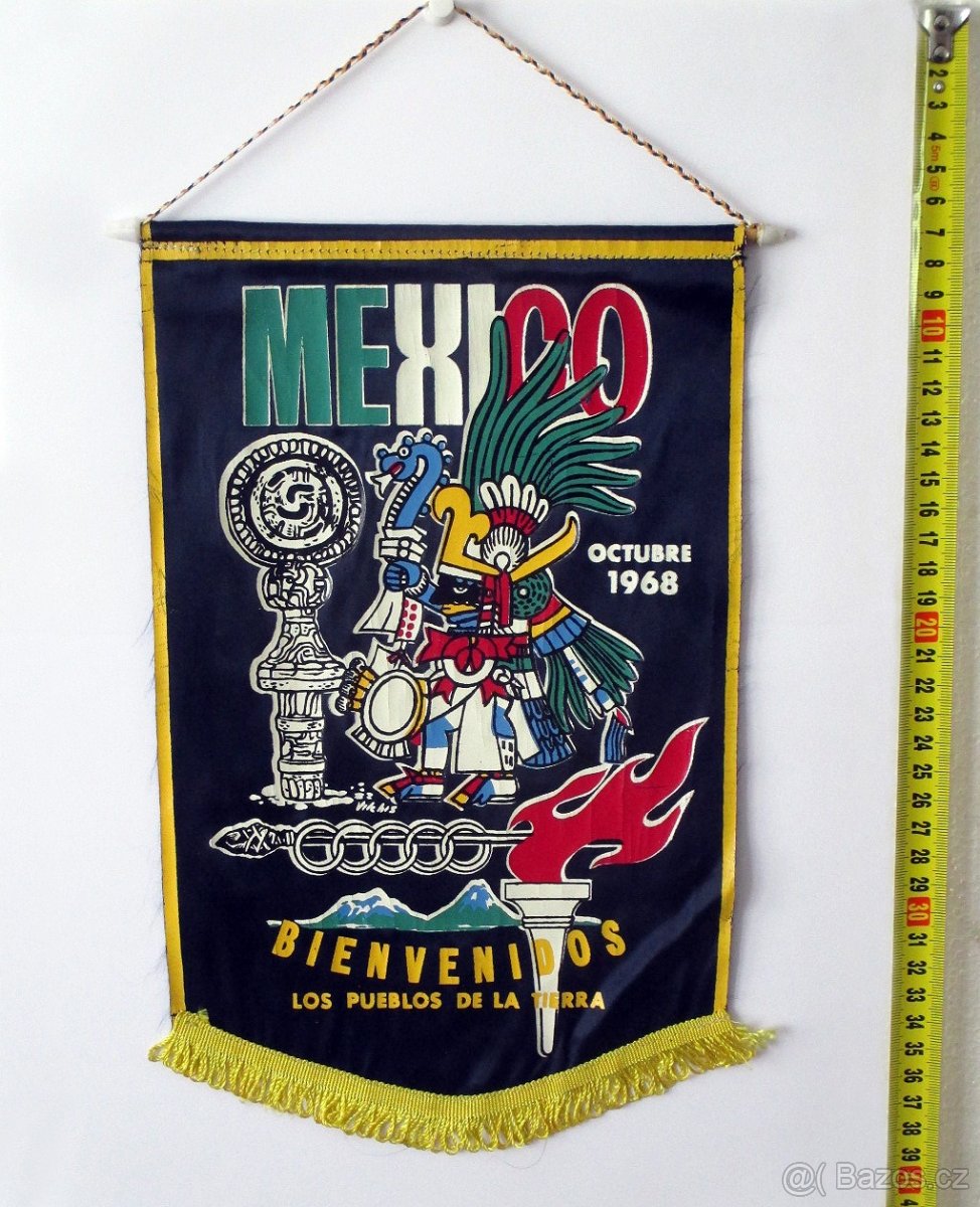 Vlajka – Olympijské hry – Mexico 1968 - 3
