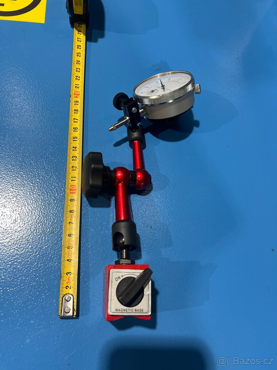Měřící hodinky – úchylkoměr s magnetickým stojánkem - 3