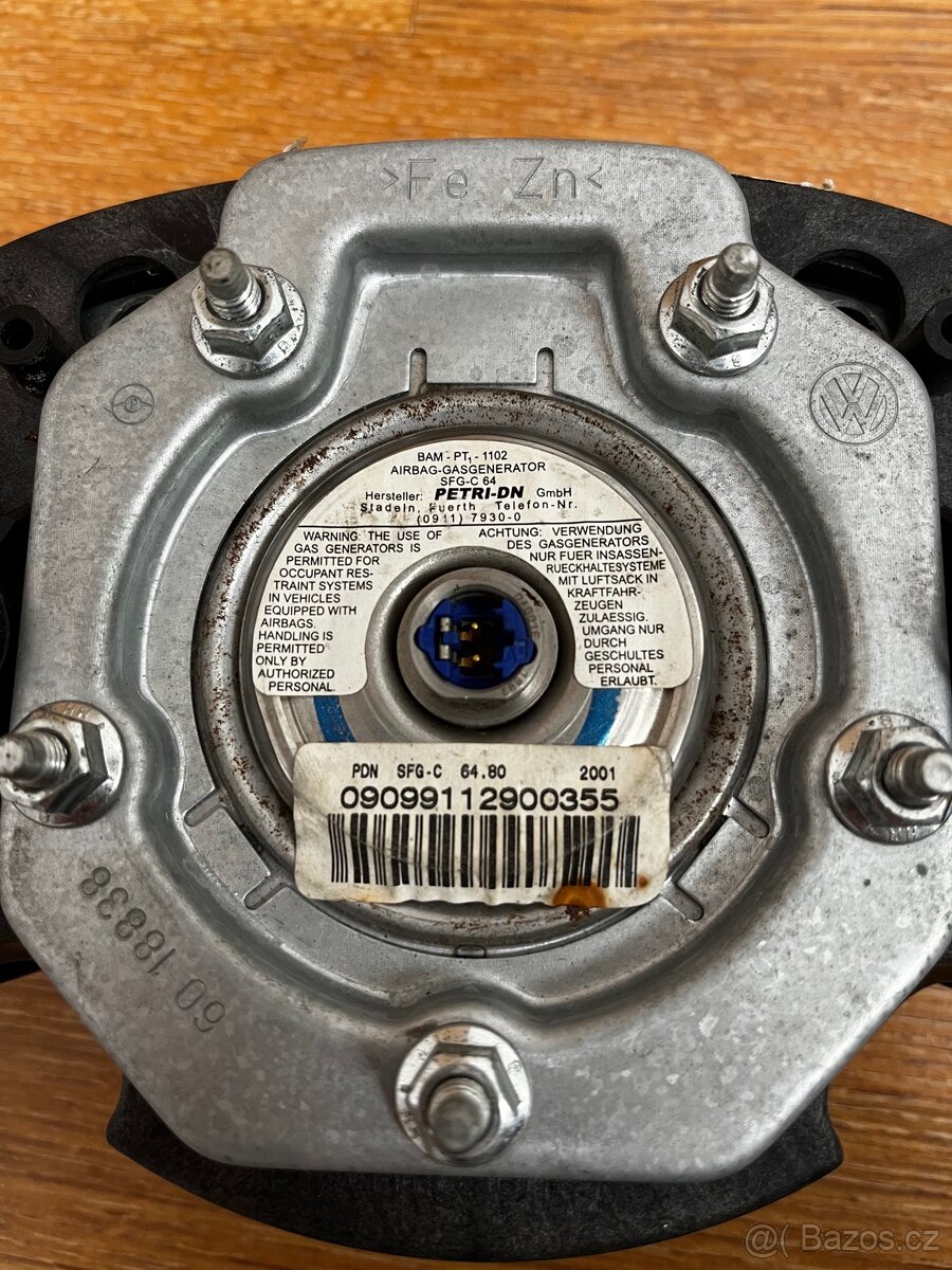 Airbag řidiče VW Polo 9N / 9N3 - 3