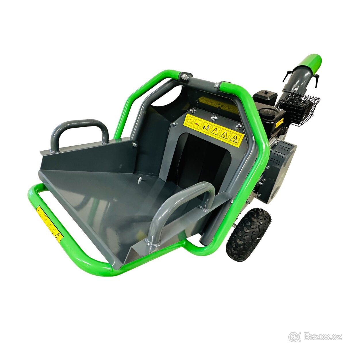 Benzínový drtič větví do 10 cm -TECHNIX DR-X100 - 3