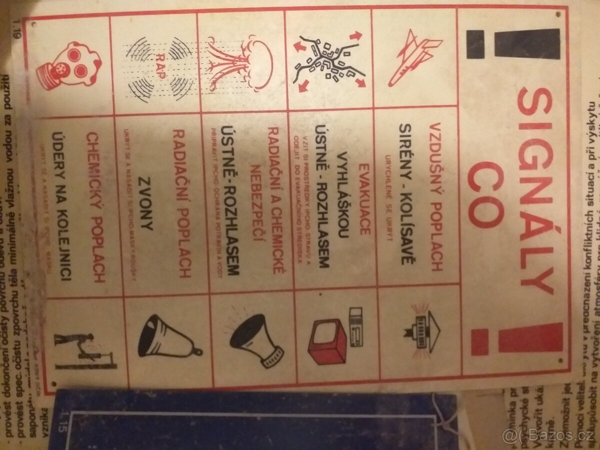 Cedule s CO krytu - 3