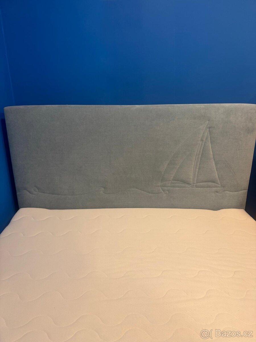 Čalouněná postel 140 cm - 3
