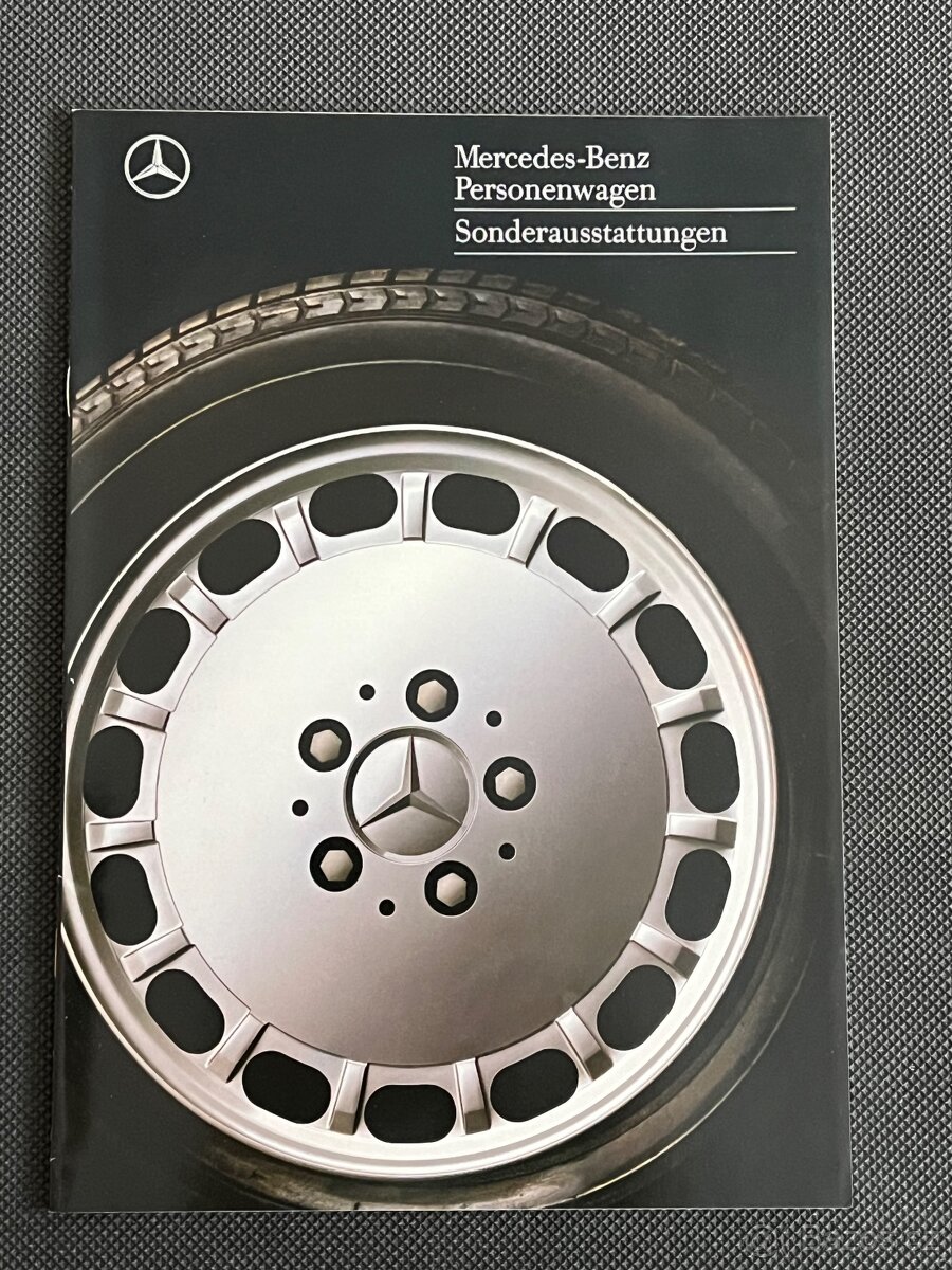 Mercedes E řada W124 prospekt a příslušenství - 3