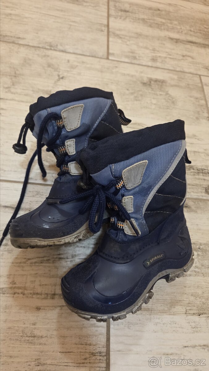 Modré sněhule do zimy a deště - 3