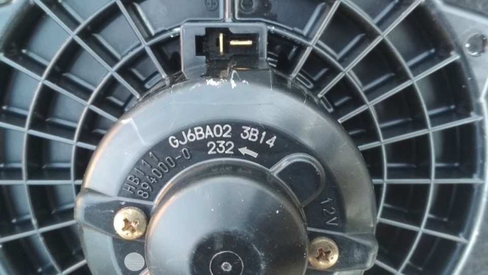 Mazda 6 - ventilátor topení - 3