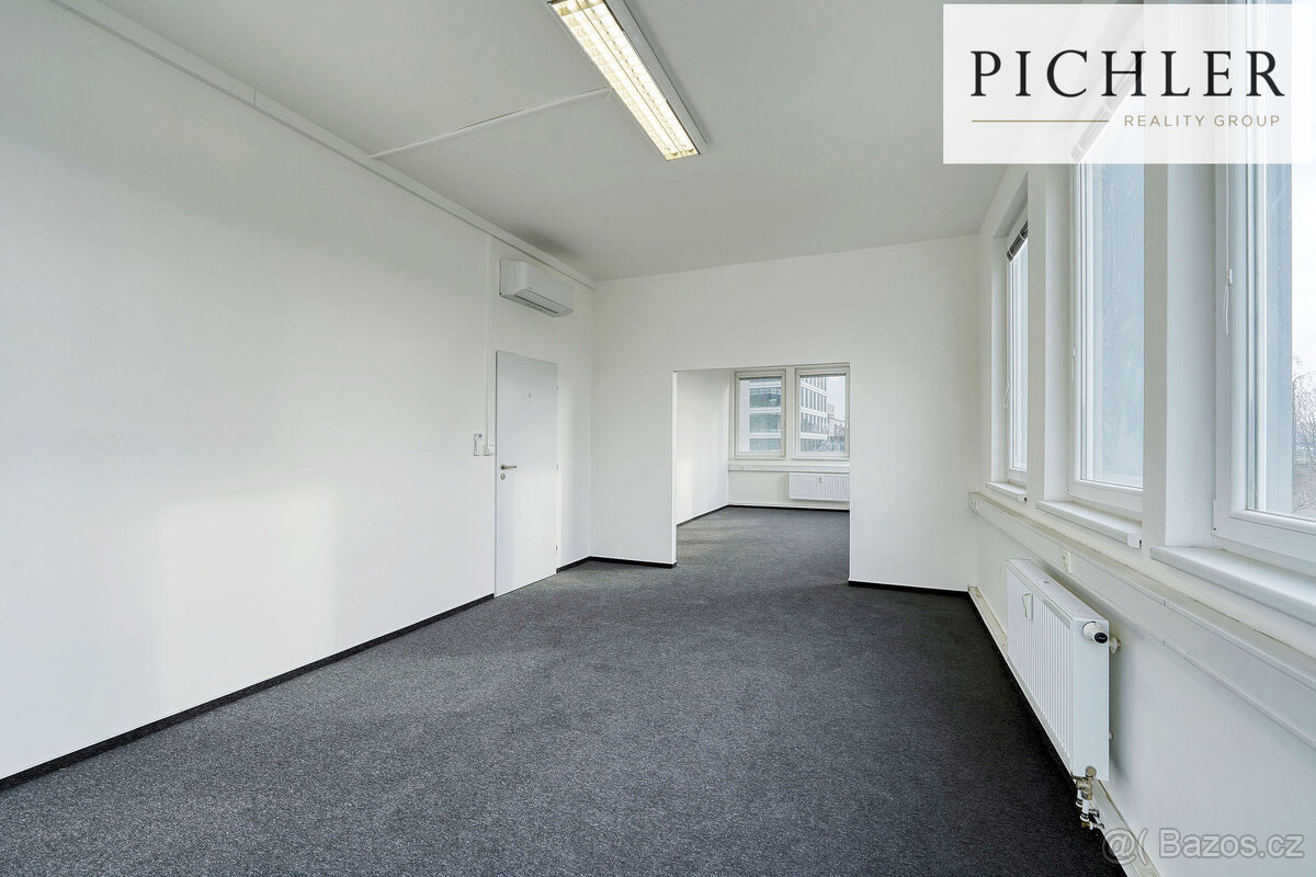 Pronájem Kanceláře 96,7 m2, Partyzánská, Praha 8 - 3