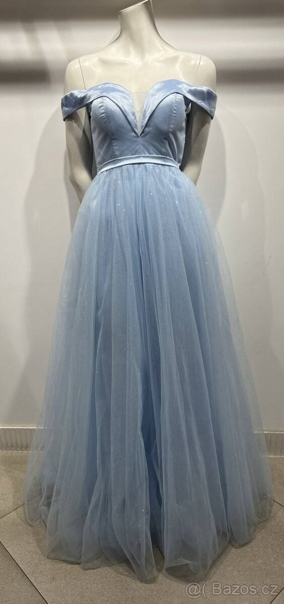Nádherné, třpytivé plesové, maturitní šaty - 3