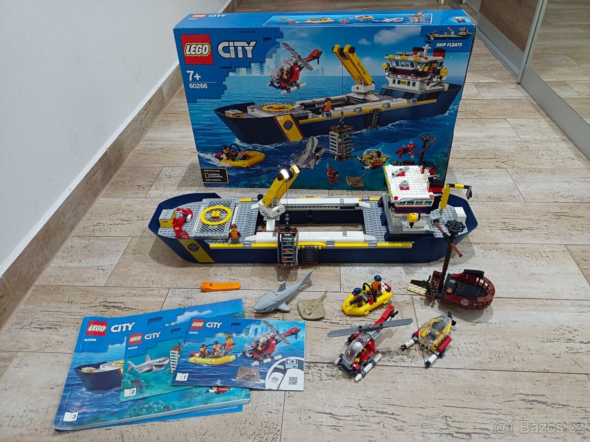 Lego City 60266 Oceánská průzkumná loď - 3