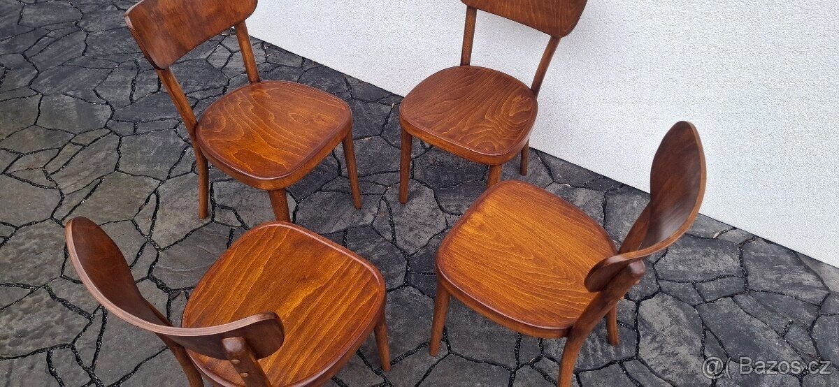 Celodřevěné židle TON po renovaci č.1 - 3