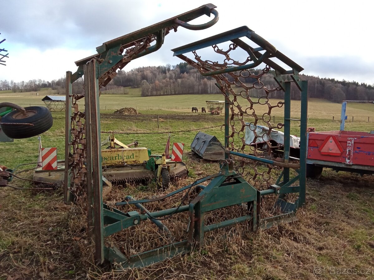 Luční brány zza traktor - 3