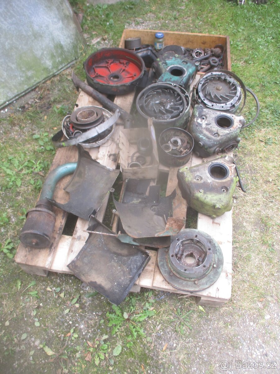 náhradní díly na motor Slavia 1D80 - 3