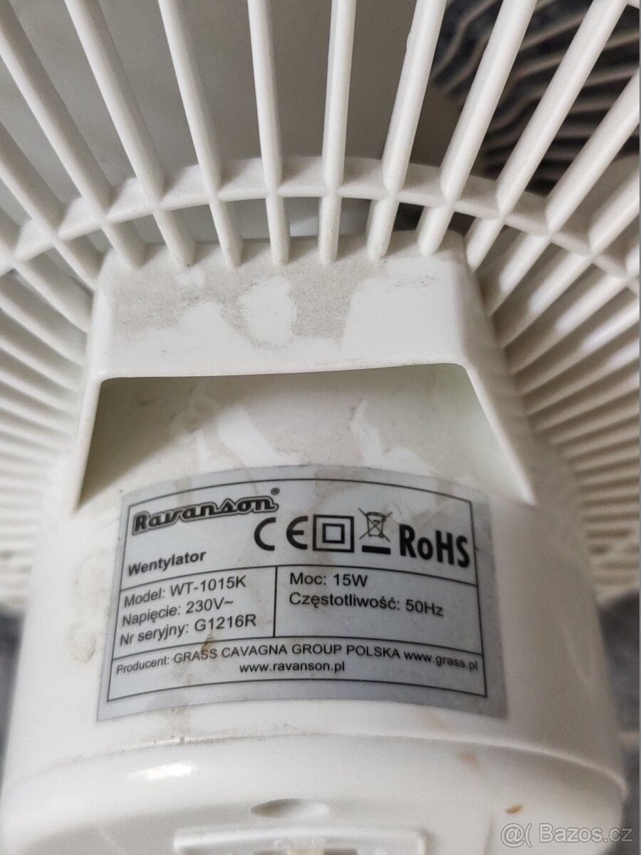 Ventilátor s klipsem - 3