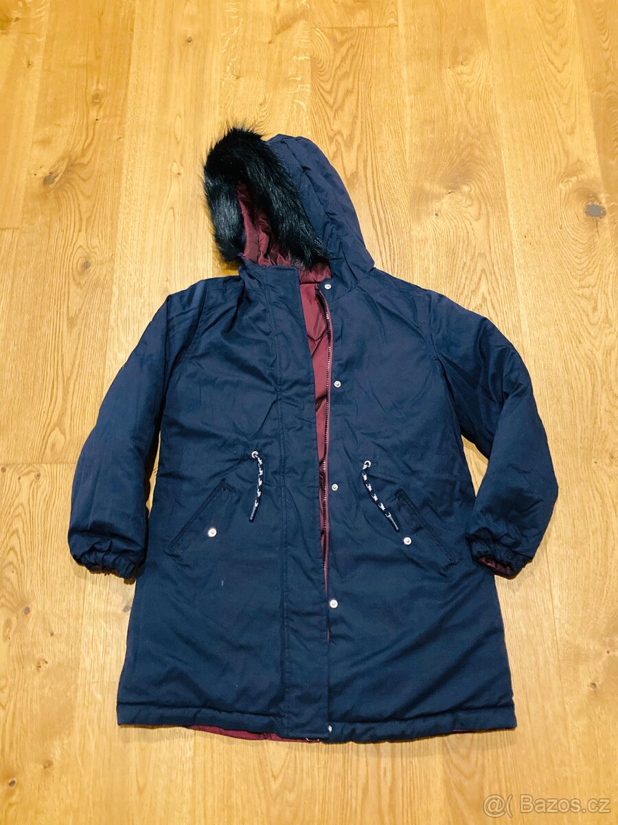 Oboustranný dívčí kabát M&S - 3