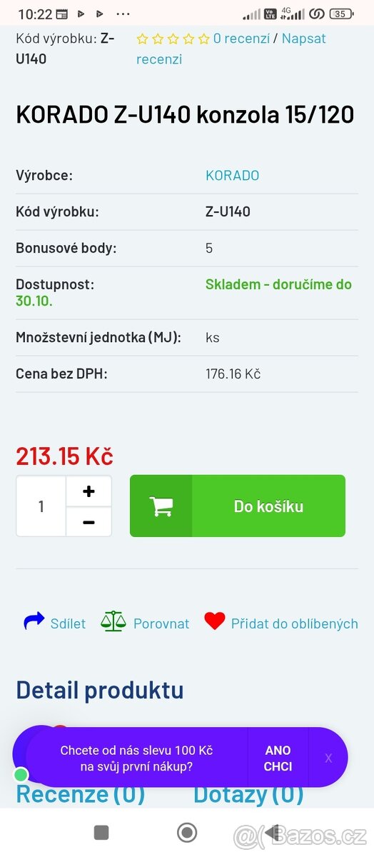 Konzole uchycení Korado - 3