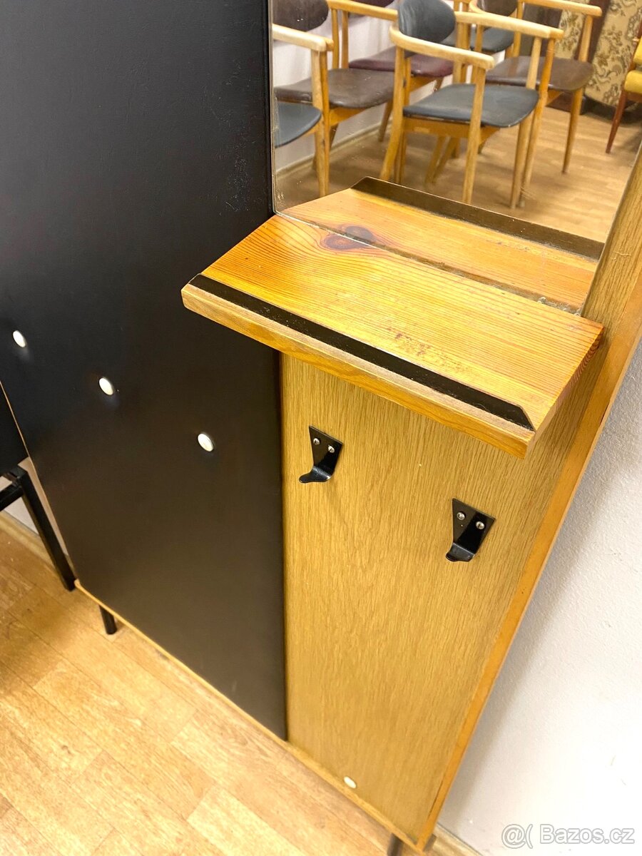 Retro stěna věšák židle 60. léta - 3