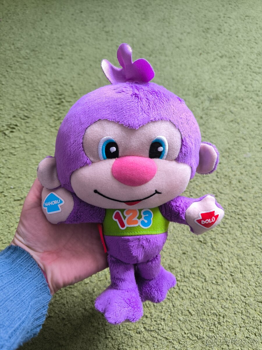 Interaktivní opička Fischer Price - 3