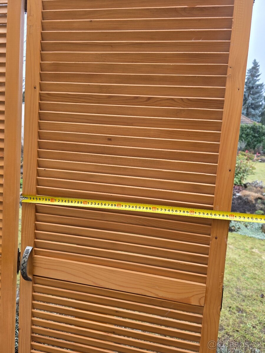 Lamelové dveře 3ks - 3