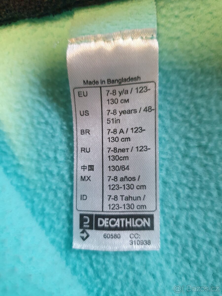 Mikina Decathlon, vel. 7-8 let - 3